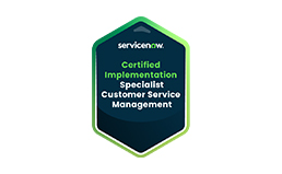 Certified Implementation Specialist-Customer Service Managem